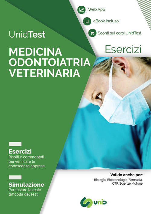 Cover of UnidTest. Medicina odontoiatria veterinaria. Esercizi. Simulazione