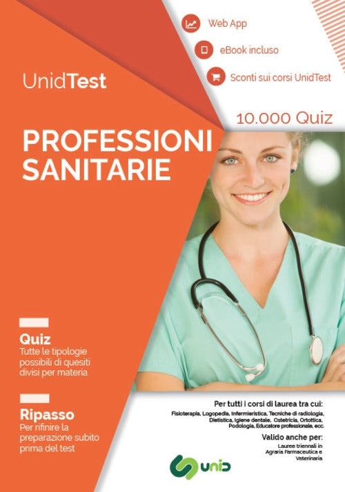 Cover of UnidTest. Professioni sanitarie. 10.000 quiz. Ripasso