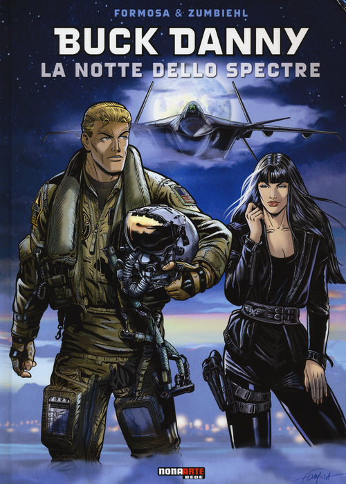 Cover of notte dello Spectre. Buck Danny