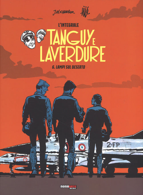 Cover of Lampi su deserto. Tanguy e Laverdure. L'integrale