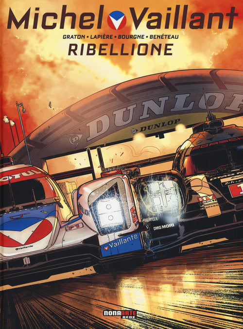Cover of Ribellione. Michel Vaillant