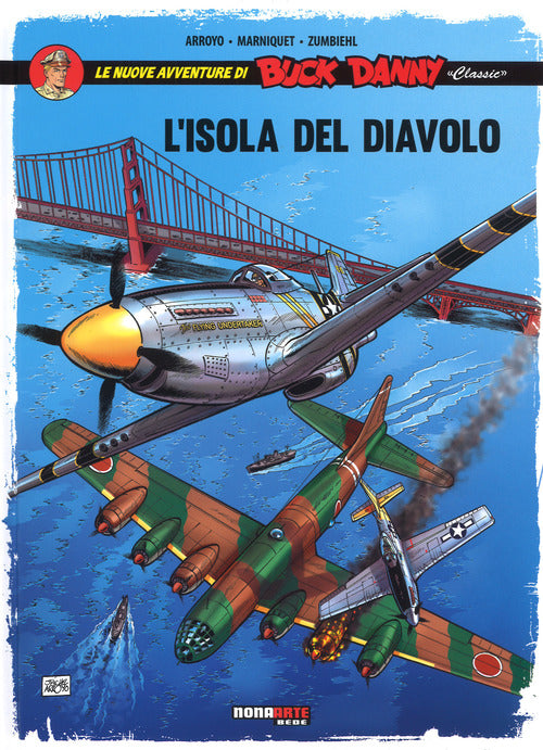 Cover of isola del diavolo. Le nuove avventure di Buck Danny «classic»