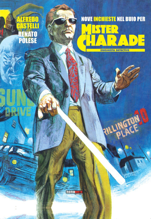 Cover of Nove inchieste nel buio per Mister Charade. Enigmistica detective