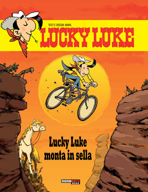 Cover of Lucky Luke monta in sella