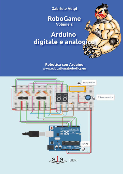 Cover of RoboGame. Robotica con Arduino