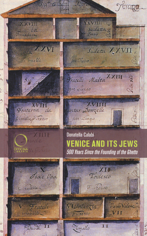 Cover of Venice and its jews. 500 years since the founding of the ghetto