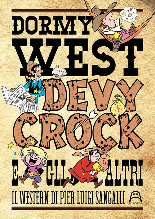 Cover of Dormy West, Devy Crock e gli altri. Il western di Pier Luigi Sangalli