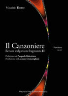 Cover of canzoniere. Rerum vulgarium fragmenta II