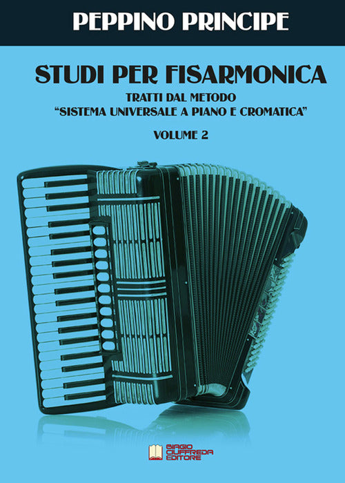 Cover of Studi per fisarmonica. Tratti dal metodo sistema universale a piano e cromatica