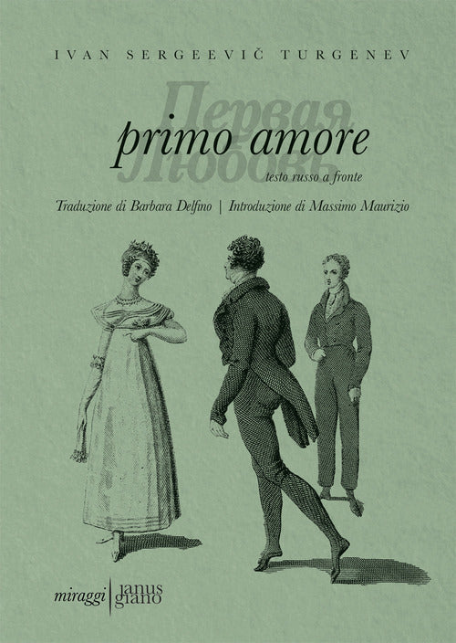 Cover of Primo amore. Testo russo a fronte