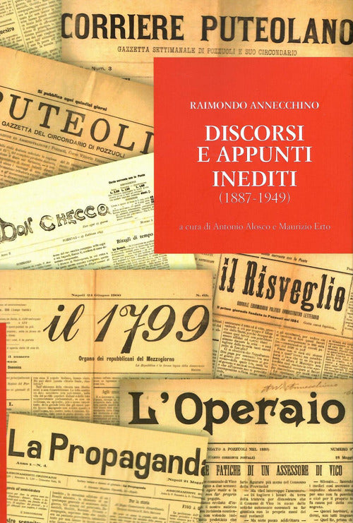 Cover of Discorsi e appunti inediti (1887-1949)