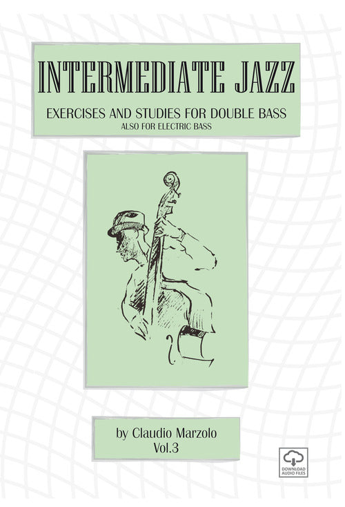 Cover of Intermediate jazz. Exercises and studies for double bass. Also for elettric bass