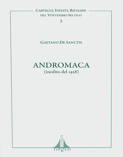 Cover of Andromaca (inedito del 1938)