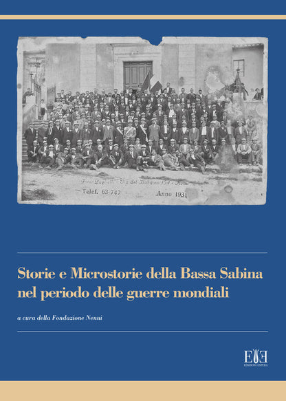 Cover of Storie e microstorie della Bassa Sabina nel periodo delle guerre mondiali