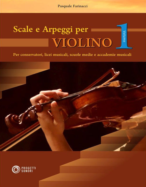 Cover of Scale e arpeggi per violino