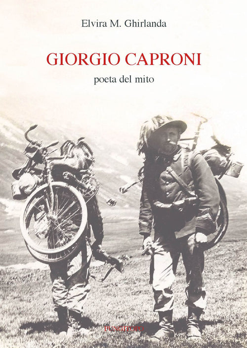 Cover of Giorgio Caproni poeta del mito