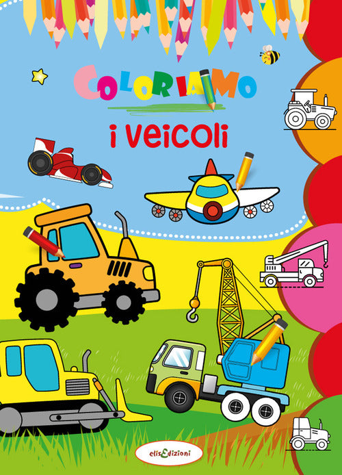 Cover of Coloriamo i veicoli