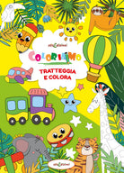 Cover of Coloriamo. Tratteggia e colora