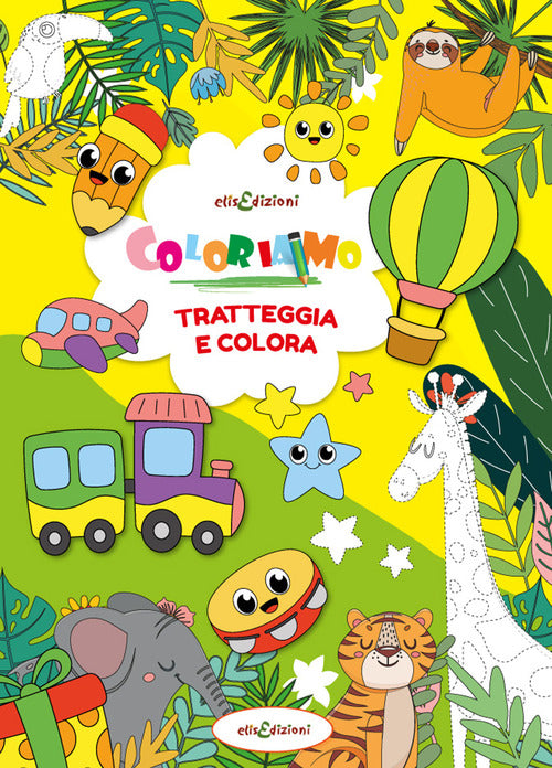 Cover of Coloriamo. Tratteggia e colora