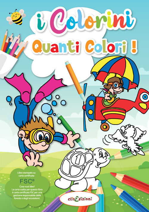 Cover of Quanti colori! I colorini