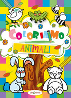 Cover of Coloriamo animali
