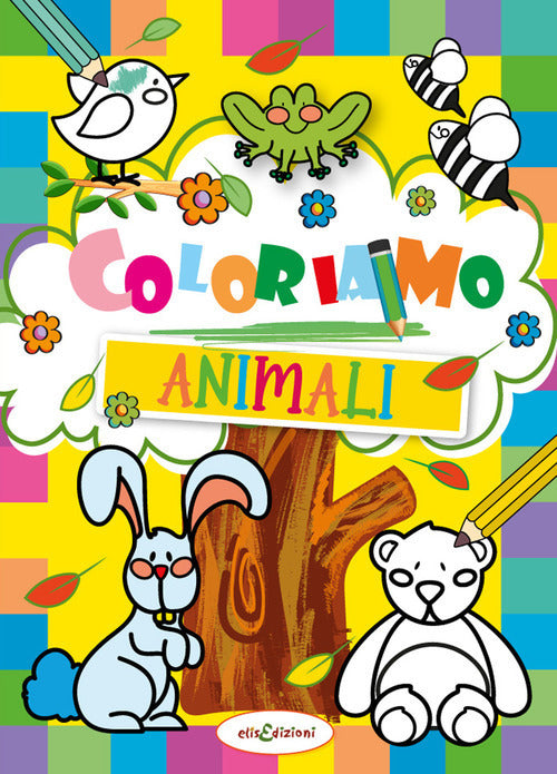 Cover of Coloriamo animali