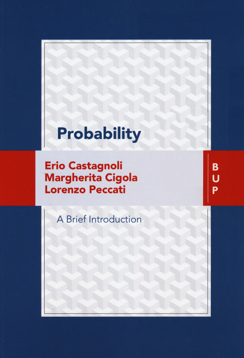 Cover of Probability. A brief introduction