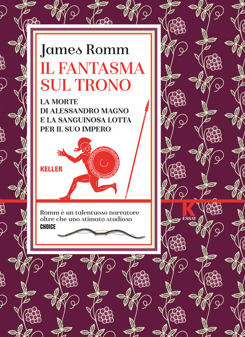 Cover of fantasma sul trono. La morte di Alessandro Magno e la sanguinosa lotta per il suo impero