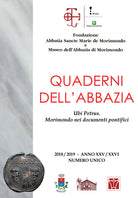 Cover of Quaderni dell'abbazia. Anno XXV-XXVI. Numero unico