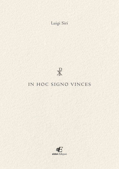 Cover of In hoc signo vinces