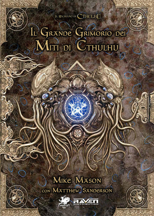 Cover of grande grimorio della magia dei miti di Cthulhu