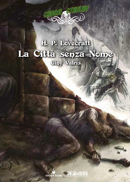 Cover of Città senza nome. Choose Cthulhu. Libro game