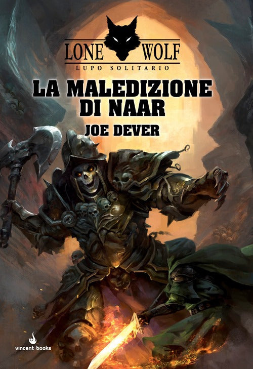 Cover of maledizione di Naar. Lupo Solitario