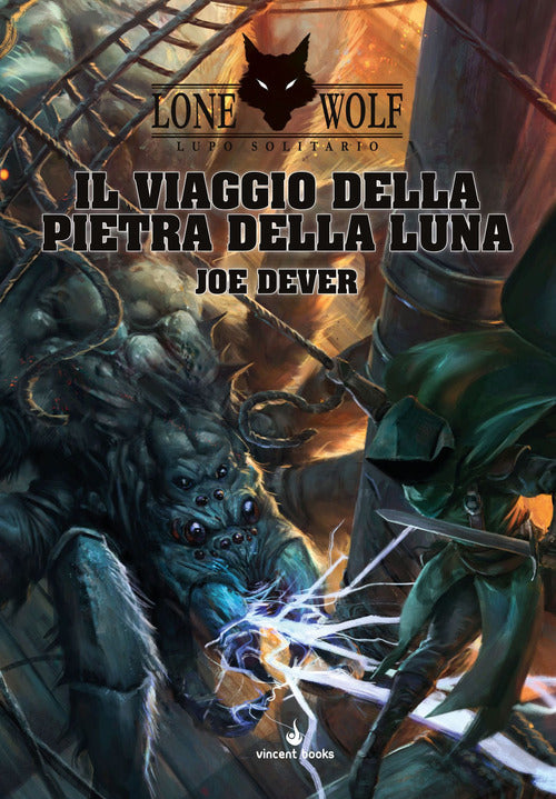 Cover of viaggio della pietra della luna. Lupo Solitario