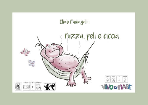 Cover of Puzza, peli e ciccia. Testo in simboli. Schede per Kamishibai