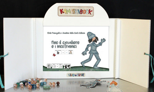 Cover of Lupo Gino e la combriccola di Boscofitto. Testo in simboli. Kamishibai