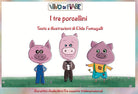 Cover of tre porcellini. Schede per Kamishibai