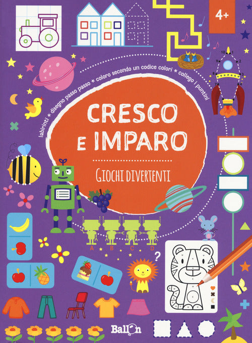 Cover of Giochi divertenti. Cresco e imparo