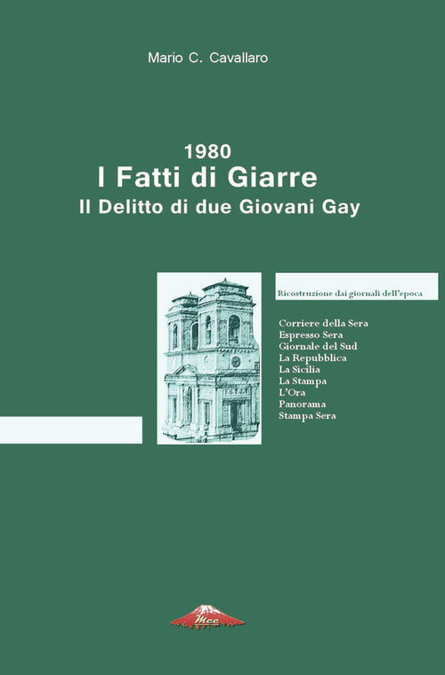 Cover of 1980. I fatti di Giarre. Il delitto di due giovani gay