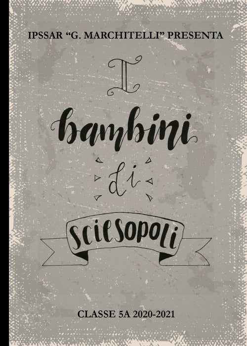 Cover of bambini di Sciesopoli