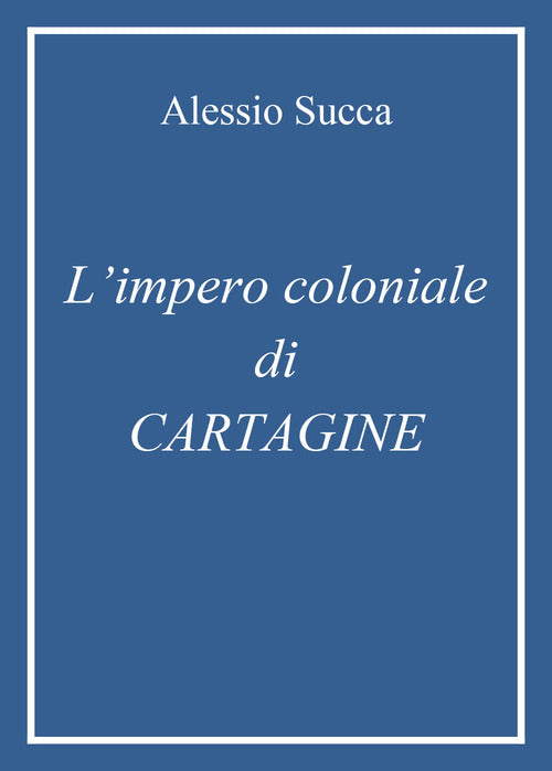 Cover of impero coloniale di Cartagine