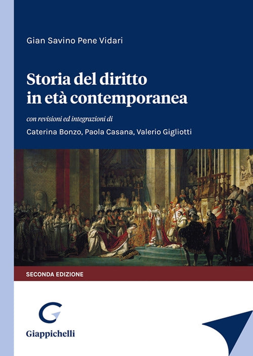 Cover of Storia del diritto in età contemporanea
