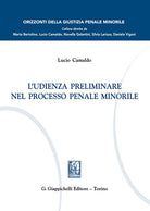 Cover of udienza preliminare nel processo penale minorile