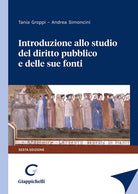 Cover of Introduzione allo studio del diritto pubblico e delle sue fonti