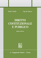 Cover of Diritto costituzionale e pubblico