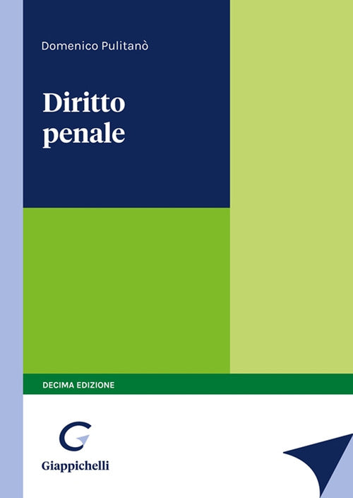 Cover of Diritto penale
