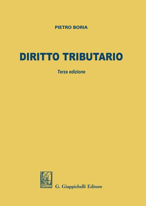 Cover of Diritto tributario