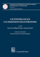 Cover of autonomia locale e le dimensioni dell'eteronomia