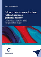 Cover of Informazione e comunicazione nell'ordinamento giuridico italiano