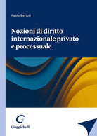Cover of Nozioni di diritto internazionale privato e processuale